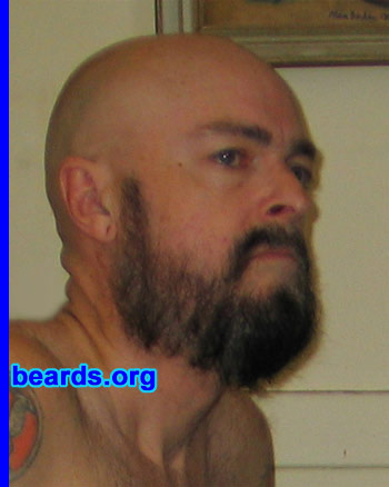 Alan Berdan
Bearded since: 2000.  I am an experimental beard grower.

Comments:
With me, a beard is an off-and-on thing. I like the way it looks, but I also love the feeling of being smooth-shaven. So, I alternate.

I hope this doesn't get me kicked off of here, but I enjoy growing it out for at least a month and then going to the barber for a good clean shave. Then I like to watch it grow out again, like a garden.
Keywords: full_beard