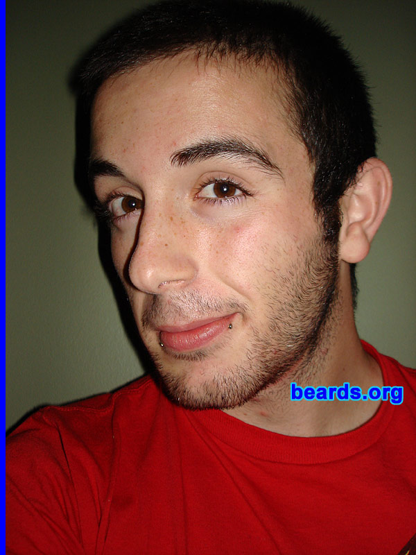 Alex
Bearded since: 2007.  I am an occasional or seasonal beard grower.

Comments:
Why did I grow my beard?  It wasn't my choice.  It just happened.

How do I feel about my beard? I love it more than anything.
Keywords: stubble full_beard