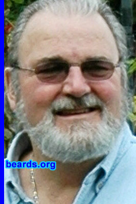 Bruce
Bearded since: I can't remember the year.  I am a dedicated, permanent beard grower.

Comments:
I grew my beard because my wife likes it and I do, too.

How do I feel about my beard?  I love it or I wouldn't have one.
Keywords: full_beard