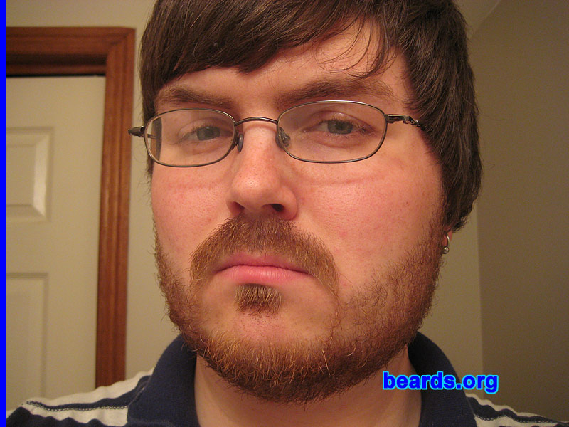 Brett R.
Bearded since: 2006.  I am a dedicated, permanent beard grower.

Comments:
I grew my beard because I really enjoy having a beard. I believe I look best when bearded.

How do I feel about my beard?  I think my beard has great potential. I am going to continue to grow it for years to come and see what I can come up with.
Keywords: full_beard