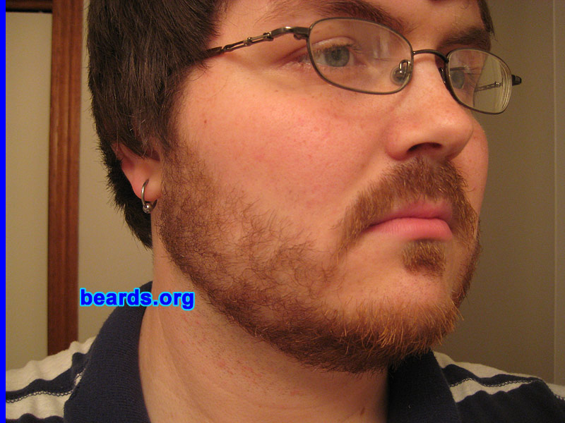 Brett R.
Bearded since: 2006.  I am a dedicated, permanent beard grower.

Comments:
I grew my beard because I really enjoy having a beard. I believe I look best when bearded.

How do I feel about my beard?  I think my beard has great potential. I am going to continue to grow it for years to come and see what I can come up with.
Keywords: full_beard