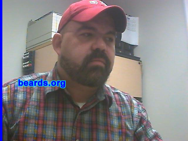Carver Lewis
Bearded since: 2003.  I am a dedicated, permanent beard grower.

Comments:
I've expanded the beard. I really like the way it looks. It also helps keep me warm....LOL

I like it. It has really turned out well.  I can't imagine not being without it now.
Keywords: goatee_mustache