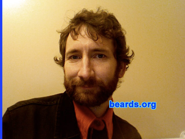 Grant
Bearded since: 2007.  I am an experimental beard grower.

Comments:
I grew my beard because I like the way it looks and feels and wanted to change my look from chops to full beard.

How do I feel about my beard? I am generally happy with my beard.
Keywords: full_beard