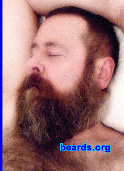 Gregory P.
Bearded since: 1985. I am a dedicated, permanent beard grower.

Comments:
I grew my beard because I think it suits me and my buddies are beard growers.

How do I feel about my beard? I love it! It's softer than you can imagine, not coarse, more like fine hair.
Keywords: full_beard