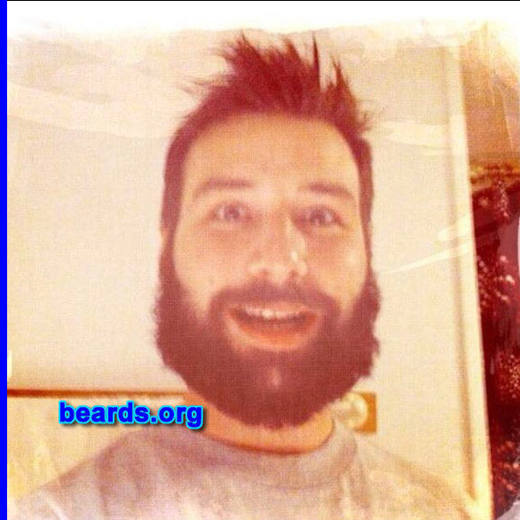 Joshua R.
Bearded since: 2004. I am a dedicated, permanent beard grower.

Comments:
Why did I grow my beard? Initially for the playoffs.

How do I feel about my beard? It's part of me. I feel naked without it.
Keywords: full_beard