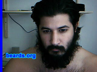 M. Szier
Bearded since: 2006.  I am an experimental beard grower.

Comments:
I've just started growing my beard 6 months ago. I read this site for a few years at least, I think it was on aol. This site showcases an alternative style of grooming and one that I identify with. It's manly and excellent. I'm in my late 20s and very happy to be a part of the worldwide beard brotherhood!

It's excellent. No one can get me down, and even though it may not be the 'best' in the world, it makes me feel happy to look in the mirror. Its progress is a source of satisfaction, and enjoyable to feel.
Keywords: full_beard