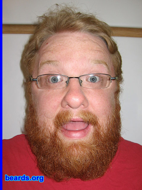 Mark Beach
Bearded since: 2006.  I am an experimental beard grower.

Comments:
I grew my beard because I am too lazy to shave!!

How do I feel about my beard?  I love my beard! 
Keywords: full_beard