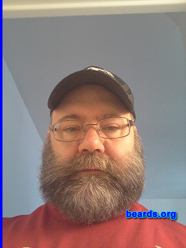 Mike
Bearded since: December 2012. I am an experimental beard grower.

Comments:
Why did I grow my beard? I wanted a change.

How do I feel about my beard? Love it, baby!!!!
Keywords: full_beard