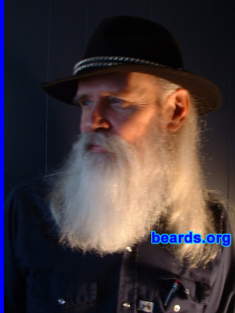 Rick Harris
Bearded since: 1965.  I am a dedicated, permanent beard grower.

Comments:
I started growing it the day I left school and have had it ever since.

How do I feel about my beard?  I'd feel naked without it.
Keywords: full_beard
