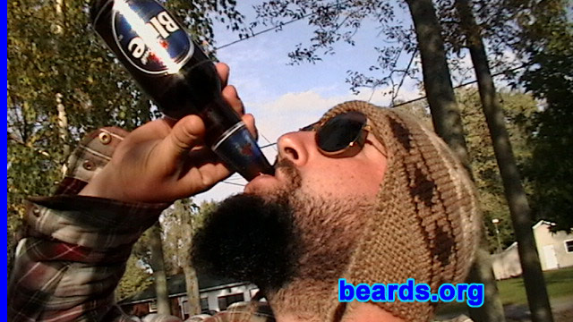 Rich
Bearded since: 1999, off and on. I am an occasional or seasonal beard grower.

Comments:
I grew my beard because I always wanted to be a pirate.

How do I feel about my beard? I enjoy it very much. It's good that I have a supportive girlfriend. She says it scares away other chicks.
Keywords: full_beard