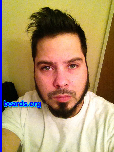 Sean
Bearded since: 2013. I am a dedicated, permanent beard grower.

Comments:
Why did I grow my beard? At first because the wife loves beards.  Then once the roots were planted, it was a part of me!!!

How do I feel about my beard? I feel it's a great start for something so big!!
Keywords: full_beard