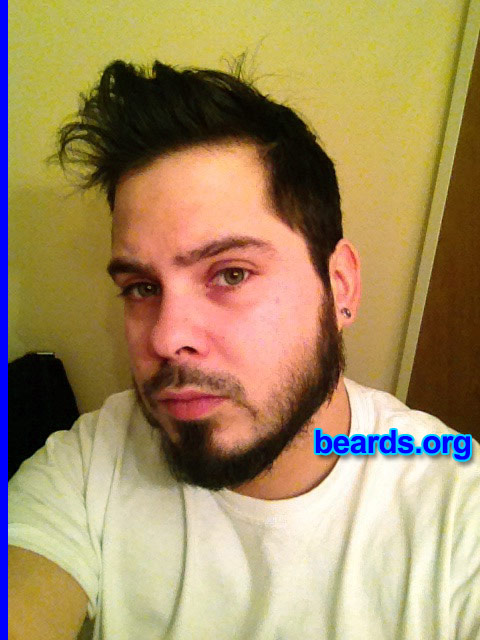 Sean
Bearded since: 2013. I am a dedicated, permanent beard grower.

Comments:
Why did I grow my beard? At first because the wife loves beards.  Then once the roots were planted, it was a part of me!!!

How do I feel about my beard? I feel it's a great start for something so big!!
Keywords: full_beard