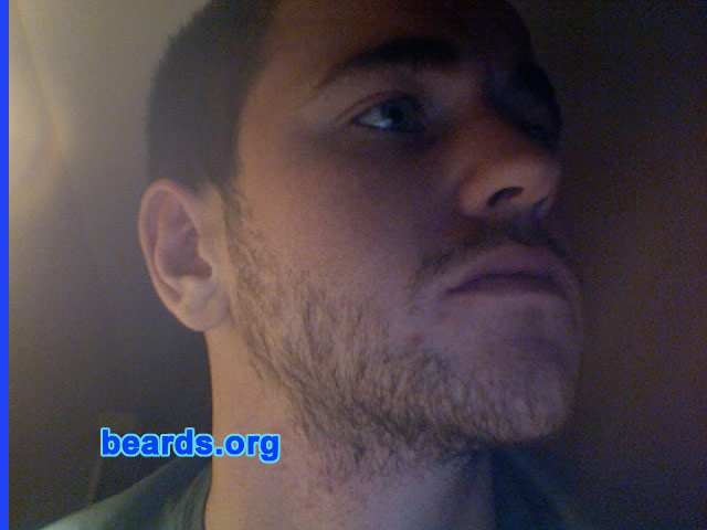 T
Bearded since: February15, 2008.  I am an experimental beard grower.

Comments:
I grew my beard because: Why not?

How do I feel about my beard?  Itchy right now.  That's why I want to see if it gets better and how the ladies react!
Keywords: full_beard