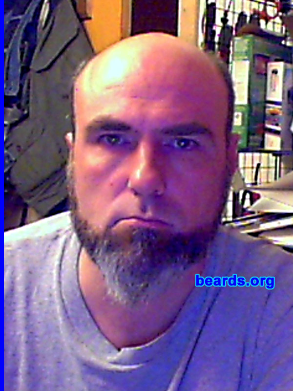 Bolt
Bearded since: 2004.  I am an occasional or seasonal beard grower.

Comments:
I grew my beard because I just love it.

How do I feel about my beard?  Feel more respect.
Keywords: chin_curtain