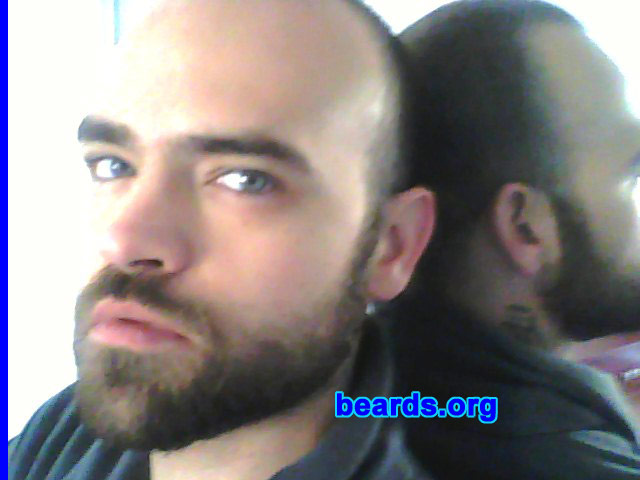 Danny
Bearded since: 2006. I am a dedicated, permanent beard grower.

Comments:
I grew my beard first out of curiosity; then I adopted the style and always had facial hair since my teens. It's only this year that I decided to grow a full beard and I am loving it!

How do I feel about my beard? Frankly, I didn't know I could pull this style off. The more it grows, the manlier I feel about myself. Being a fragile kid, I magically grew into a man and I don't think I will ever get rid of it now. People say I am lucky to have enough facial hair to grow it up. So I thought it was the thing to do. I love my beard and the feeling of it; I feel like a man!
Keywords: full_beard