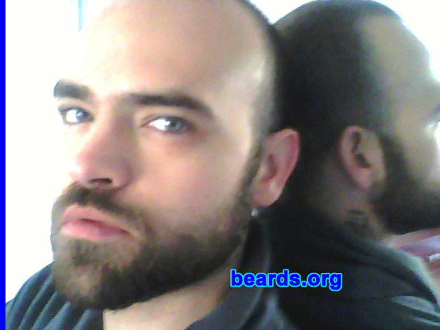 Danny
Bearded since: 2006. I am a dedicated, permanent beard grower.

Comments:
I grew my beard first out of curiosity; then I adopted the style and always had facial hair since my teens. It's only this year that I decided to grow a full beard and I am loving it!

How do I feel about my beard? Frankly, I didn't know I could pull this style off. The more it grows, the manlier I feel about myself. Being a fragile kid, I magically grew into a man and I don't think I will ever get rid of it now. People say I am lucky to have enough facial hair to grow it up. So I thought it was the thing to do. I love my beard and the feeling of it; I feel like a man!
Keywords: full_beard