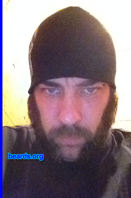 Jason C.
Bearded since: 2013. I am an occasional or seasonal beard grower.

Comments:
Why did I grow my beard? Tired of shaving and warm for winter.

How do I feel about my beard? Getting to like it.
Keywords: mutton_chops