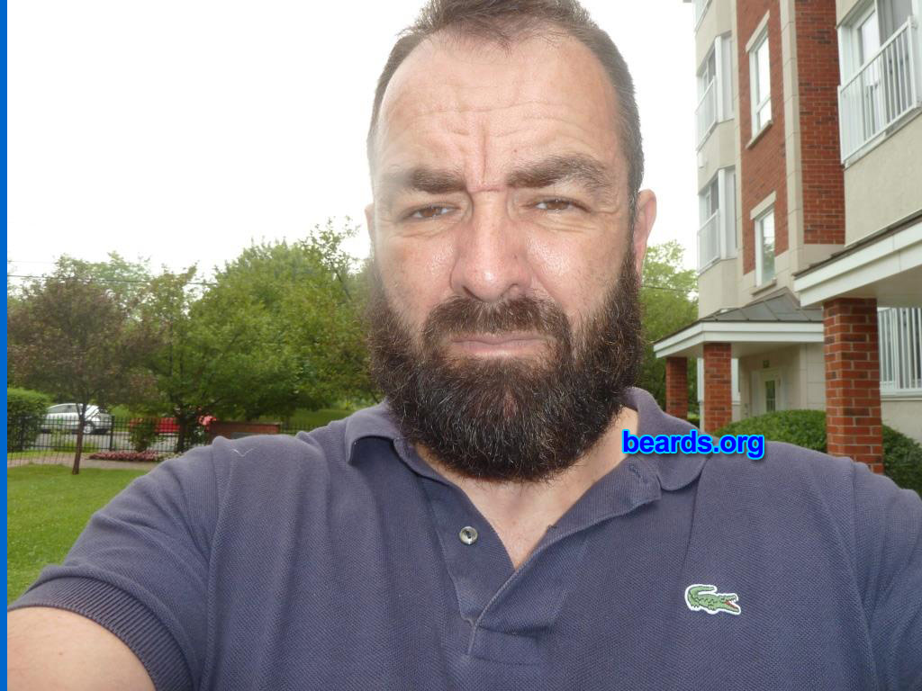 Louis
Bearded since: 2012.  I am an dedicated, permanent beard grower.

Comments:
Why did I grow my beard? Because I can grow one good, thick beard.

How do I feel about my beard? Feel great.  Most people appreciate it well.
Keywords: full_beard