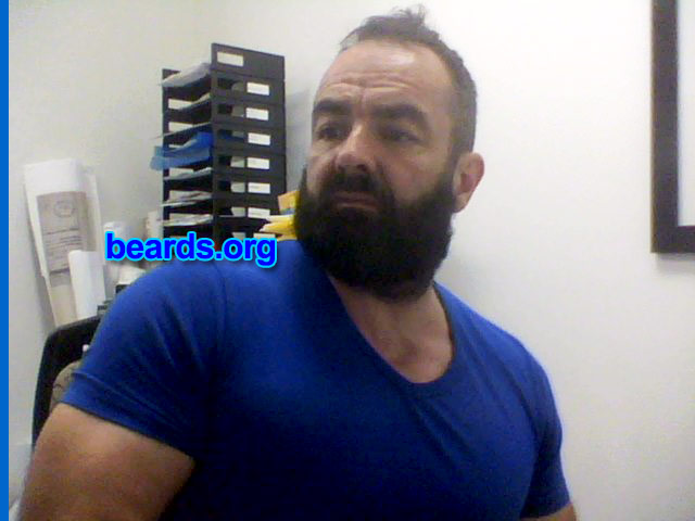 Louis
Bearded since: 2012.  I am an dedicated, permanent beard grower.

Comments:
Why did I grow my beard? Because I can grow one good, thick beard.

How do I feel about my beard? Feel great.  Most people appreciate it well.
Keywords: full_beard