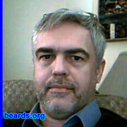 Steve
Bearded since: 2009.  I am an experimental beard grower.

Comments:
Letting my beard grow-in for first time in thirty years, to see whether I can now grow a full beard.

How do I feel about my beard?  It's starting to grow on me.  ;-)=
Keywords: stubble full_beard