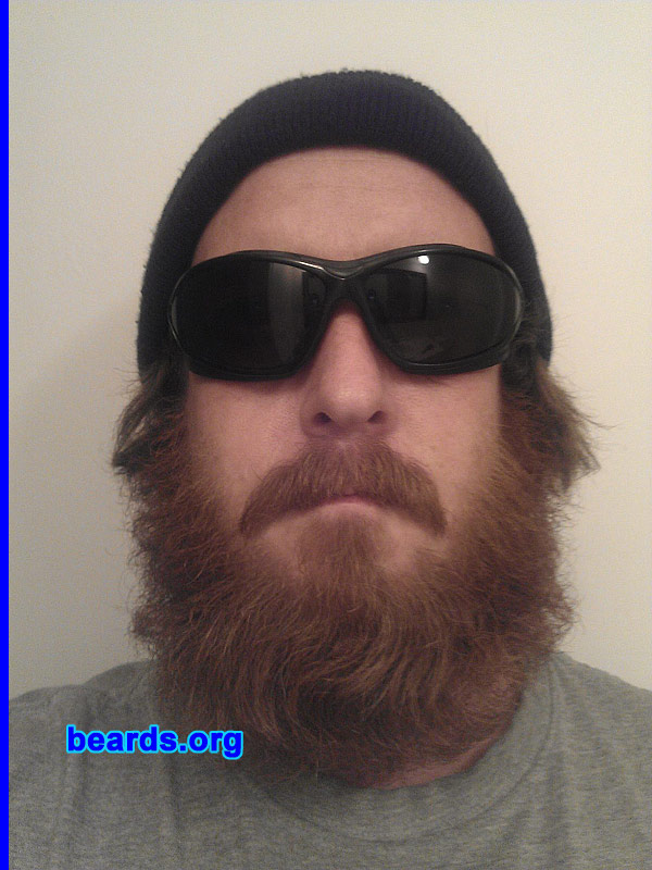 Jody I.
Bearded since: 2012. I am an experimental beard grower.

Comments:
I grew my beard because I wanted to see how I would look with a full beard.

How do I feel about my beard? I like it a lot.
Keywords: full_beard