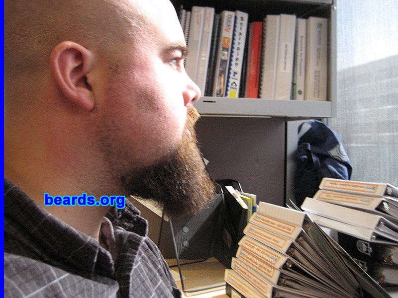 Kurt R.
I am a dedicated, permanent beard grower.

Comments:
I don't really know why I grew my beard...  But I really like it.

How do I feel about my beard? It is my beard and it's all that I've got...  So I like it!
Keywords: goatee_mustache