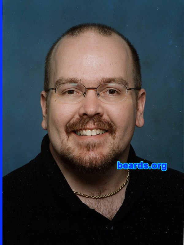 Scott
Bearded since: 1986. I am an experimental beard grower.

Comments:
I grew my beard because I liked the look of the goatee beard.

How do I feel about my beard? Good...  I call it fun with facial hair.
Keywords: goatee_mustache