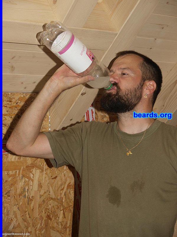 Konrad H.
Bearded since: 2004.  I am a dedicated, permanent beard grower.

Comments:
Why I grow my beard:  I was in one way too lazy to cut it permanently and in the other way, I remarked to myself that I like myself more with the beard.

How I feel about my beard?  I feel that I'm looking more masculine and I'm more accepted in the office.
Keywords: full_beard