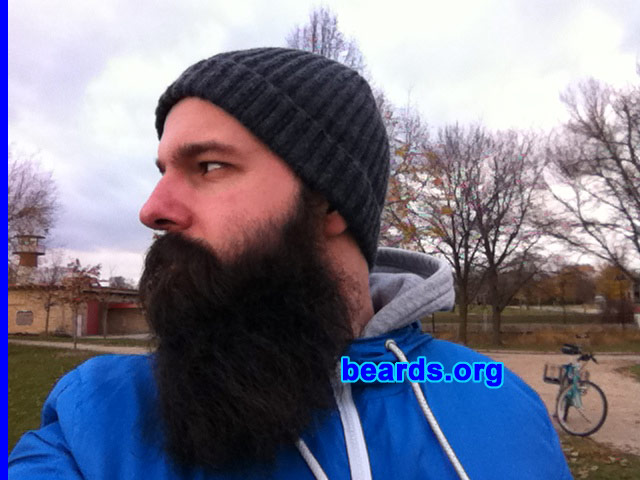 Patrick
Bearded since: 1997. I am a dedicated, permanent beard grower.

Comments:
I grew my beard because it felt right.

How do I feel about my beard? Good. It's part of me.
Keywords: full_beard