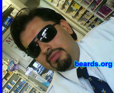 Erik
Bearded since: 1999.  I am a dedicated, permanent beard grower.

Comments:
I grew my beard because it looks great on me, adds a mature look to my face.

How do I feel about my beard?  I'm not myself without my beard.
Keywords: goatee_mustache