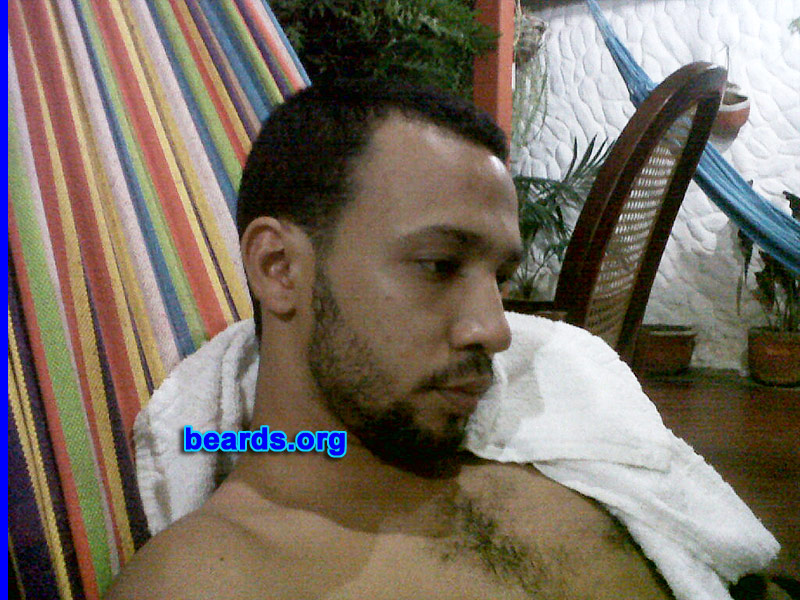 Carlos D.
Bearded since: 2011. I am an occasional or seasonal beard grower.

Comments:
Why did I grow my beard? Because I think a full man must grow a beard, I am thankful to be bearded, one face, different styles.

How do I feel about my beard? Proud. I love it, though I am still working on it.  Many people like it.
Keywords: full_beard