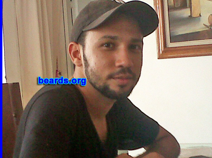 Carlos D.
Bearded since: 2011. I am an occasional or seasonal beard grower.

Comments:
Why did I grow my beard? Because I think a full man must grow a beard, I am thankful to be bearded, one face, different styles.

How do I feel about my beard? Proud. I love it, though I am still working on it.  Many people like it.
Keywords: full_beard