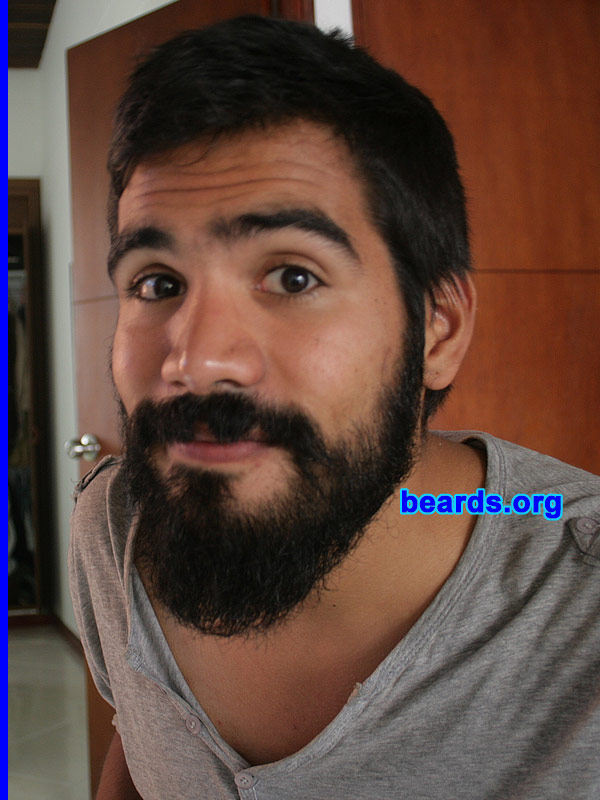 Daniel
Bearded since: 2008. I am a dedicated, permanent beard grower.

Comments:
I grew my beard because I love it.

How do I feel about my beard?  I just couldn't imagine myself clean shaven.
Keywords: full_beard