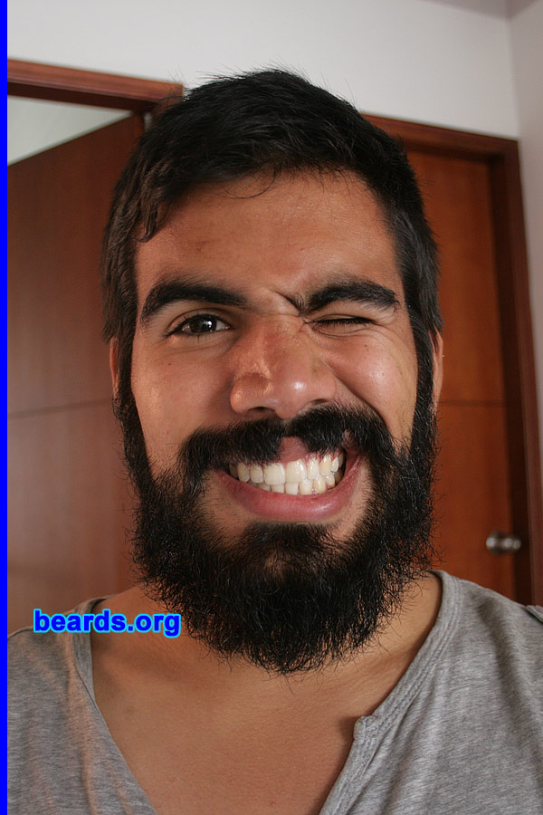 Daniel
Bearded since: 2008. I am a dedicated, permanent beard grower.

Comments:
I grew my beard because I love it.

How do I feel about my beard?  I just couldn't imagine myself clean shaven.
Keywords: full_beard