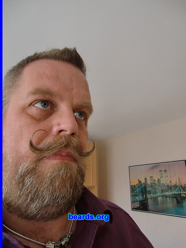 Andreas F.
Bearded since: 1985. I am a dedicated, permanent beard grower.

Comments:
I grew my beard because I always wanted to have a beard.

How do I feel about my beard? I love having a beard. I love my style of my beard and now I will start to get a long beard. 
Keywords: full_beard