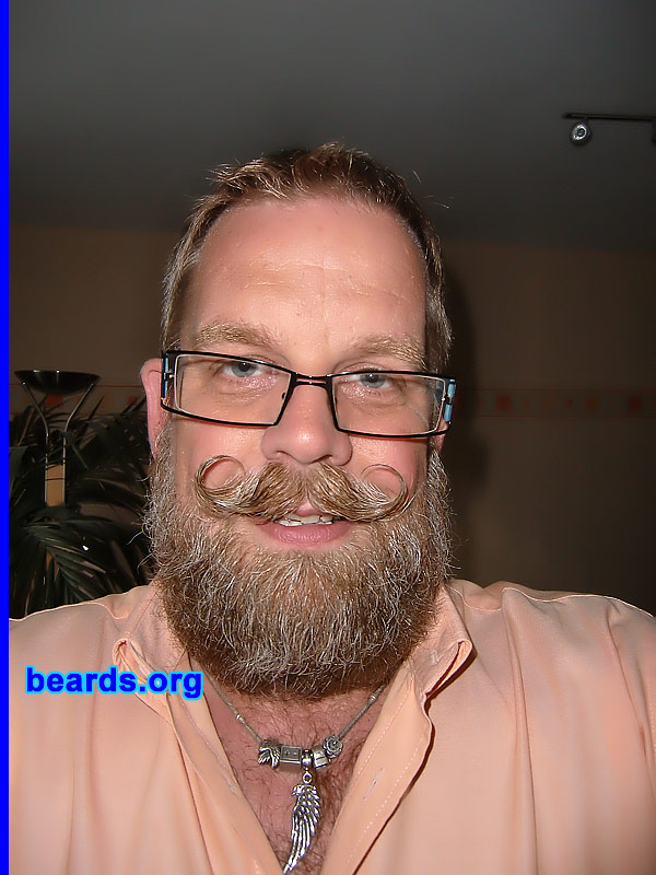 Andreas F.
Bearded since: 1985.  I am a dedicated, permanent beard grower.

Comments:
I grew my beard because I always wanted to have a beard.

How do I feel about my beard? It is longer than I have grown before and I can't wait for it to get even longer.  I hope I can grew until end of the year :-), if my wife likes it. This photo shows my beard's growth at ten weeks.
Keywords: full_beard