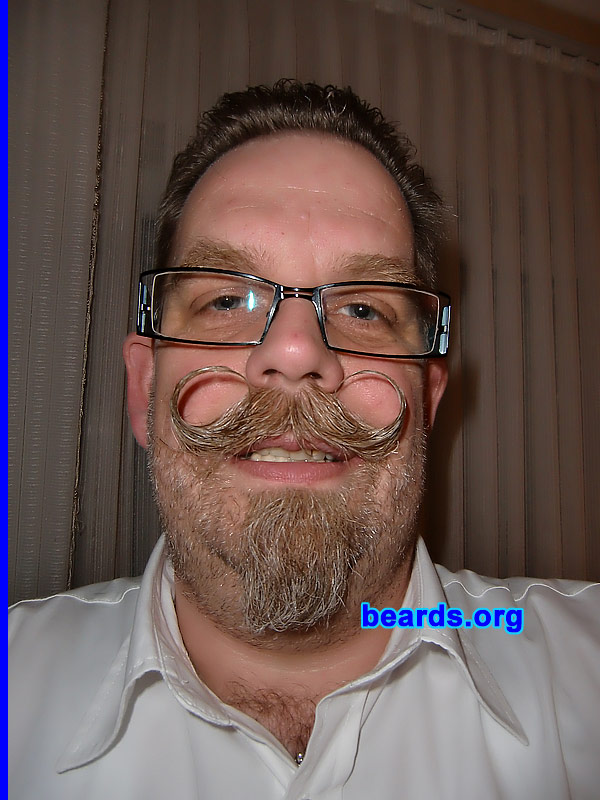 Andreas F.
Bearded since: 1985.  I am a dedicated, permanent beard grower.

Comments:
I grew my beard because I like to have a new style -- and it works.

How do I feel about my beard? I love having a beard.
Keywords: goatee_mustache