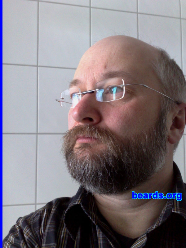 Charles
Bearded since: 1985.  I am a dedicated, permanent beard grower.

Comments:
I grew my beard because I couldn't wait to become a bearded man.

How do I feel about my beard? I would love for my beard to be thicker and fuller, but do like what I have.
Keywords: full_beard