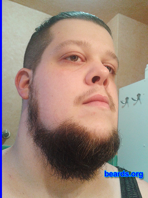 Dennis
Bearded since: 2012. I am a dedicated, permanent beard grower.

Comments:
Why did I grow my beard? It started out with me being lazy and now I just love it.

How do I feel about my beard? Mostly great. The growth pattern is a little off.  But I am kind of starting to like that.
