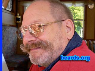 Fritz S.
Bearded since: age thirty. I am a dedicated, permanent beard grower.

Comments:
How do I feel about my beard?  Pleasant.
Keywords: stubble full_beard