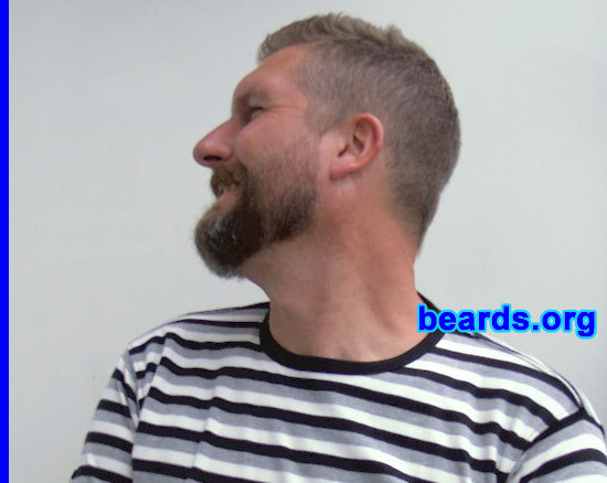 Hans-Joachim
Bearded since: 1994.  I am a dedicated, permanent beard grower.

Comments:
I grew my beard because, in my twenties, I desired to look fierce and mature -- some kind of wild.

I love it.
Keywords: full_beard