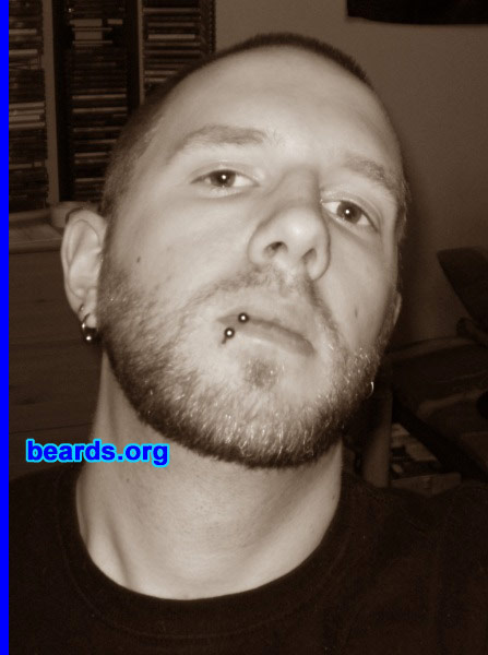 Mario
Bearded since: 2007. I am an occasional or seasonal beard grower.

Comments:
I grew my beard because it makes my face look more masculine. I don't like that "baby face look" when I'm shaved.

How do I feel about my beard? It gives me more self-confidence.
Keywords: stubble full_beard
