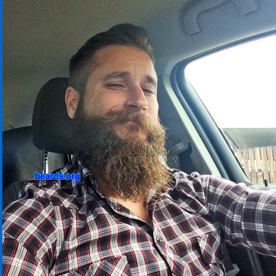  Mathias G.
Bearded since: 2013. I am a dedicated, permanent beard grower.

Comments:
Why did I grow my beard? Every man has to grow a beard!

How do I feel about my beard? Awesome!
Keywords: full_beard