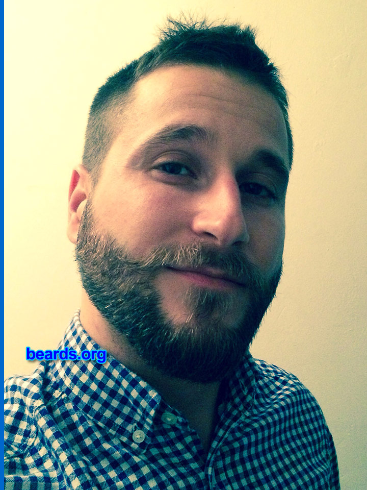  Mathias G.
Bearded since: 2013. I am a dedicated, permanent beard grower.

Comments:
Why did I grow my beard? Every man has to grow a beard!

How do I feel about my beard? Awesome!
Keywords: full_beard