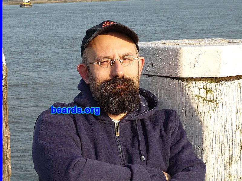 Peter S.
Bearded since: 1982. I am a dedicated, permanent beard grower.

Comments:
Why did I grow my beard? I hate to shave!

How do I feel about my beard? Perfect!
Keywords: goatee_mustache