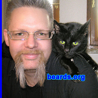 Wolf R.
Bearded since: 1992.  I am a dedicated, permanent beard grower.

Comments:
I grew my beard because I could.

How do I feel about my beard?  It's part of me -- and it's time for a change again.
Keywords: horseshoe