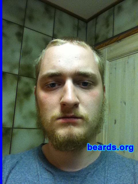 Kennie D.
Bearded since: 2011. I am an experimental beard grower.

Comments:
I grew my beard because I got inspired from this site and wanted to try it out myself.

How do I feel about my beard? I liked it a lot.  But as one can see in the pictures, I had some ''holes'' in my beard.  But I guess the reason is that it's not fully developed yet.

Therefore i shaved it.

I will give it another try in some months.

The first thing I experienced from shaving was that whenever I was outside, I could actually feel the wind on my face again.. That was kind of odd!
Keywords: full_beard