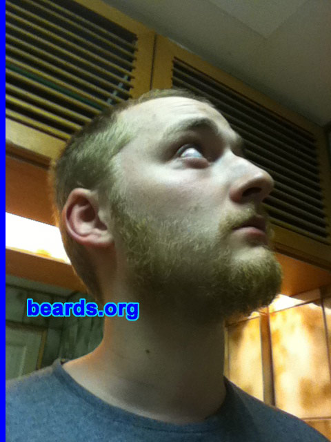 Kennie D.
Bearded since: 2011. I am an experimental beard grower.

Comments:
I grew my beard because I got inspired from this site and wanted to try it out myself.

How do I feel about my beard? I liked it a lot.  But as one can see in the pictures, I had some ''holes'' in my beard.  But I guess the reason is that it's not fully developed yet.

Therefore i shaved it.

I will give it another try in some months.

The first thing I experienced from shaving was that whenever I was outside, I could actually feel the wind on my face again.. That was kind of odd!
Keywords: full_beard