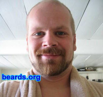 Michael M.
Bearded since: 1988.  I am a dedicated, permanent beard grower.

Comments:
I grew my beard because, when I was younger, I wanted to look older and I hate to shave.

How do I feel about my beard?  It's a part of me, like my ears, nose,  etc.  Would never shave it off.  It's been a part of me for twenty years.
Keywords: full_beard