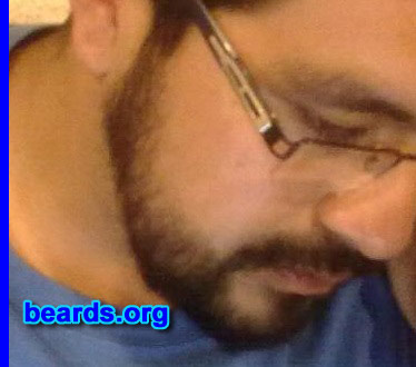 Carlos
Bearded since: age seventeen. I am a dedicated, permanent beard grower.

Comments:
Why did I grow my beard?  Because I feel comfortable and I have rarely shaved  And and those times that I shaved, I did not like.

How do I feel about my beard? I feel well, pleased.
Keywords: full_beard